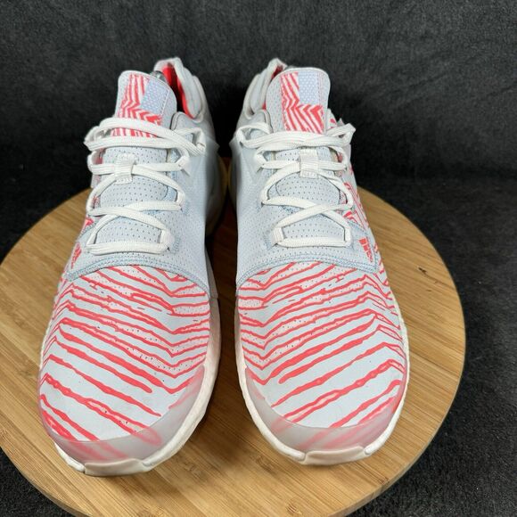 Adidas Alphatorsion Boost Running Shoes White Red FX3992 Mens Sz 9.5 - Picture 2 of 8